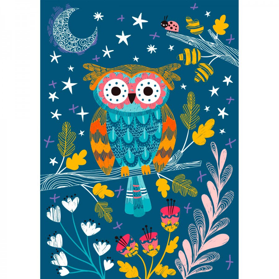 Scratch Book A5 Secret Garden Avenir