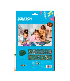 Scratch Book A5 Animales Mágicos Avenir
