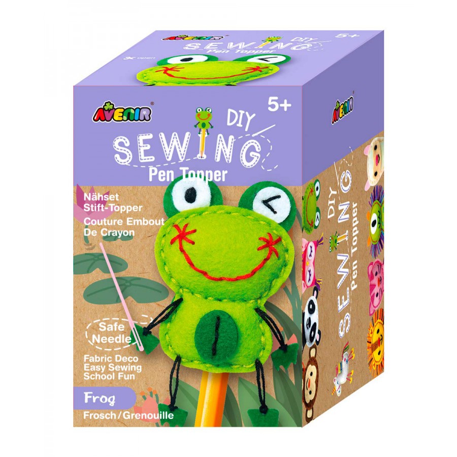 Kit de Costura Pen Topper Rana Avenir