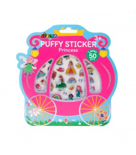 Puffy 3D Stickers Princesas Avenir