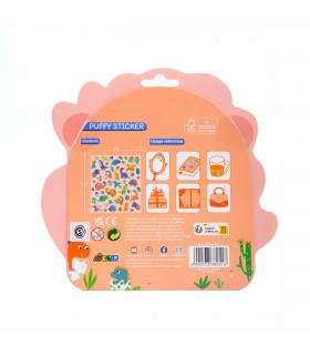Puffy 3D Stickers Dinosaurios Avenir
