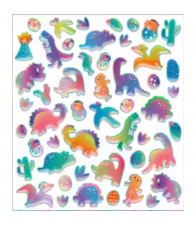 Puffy 3D Stickers Dinosaurios Avenir