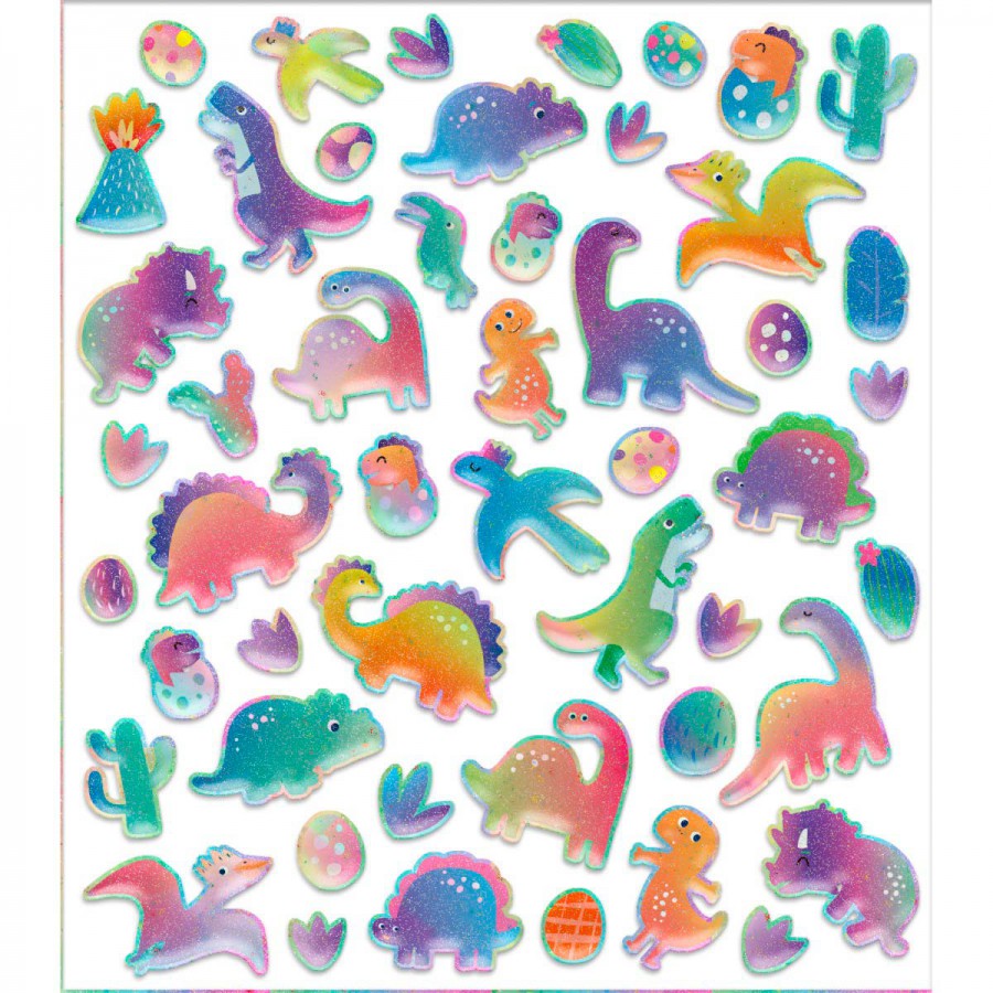 Puffy 3D Stickers Dinosaurios Avenir