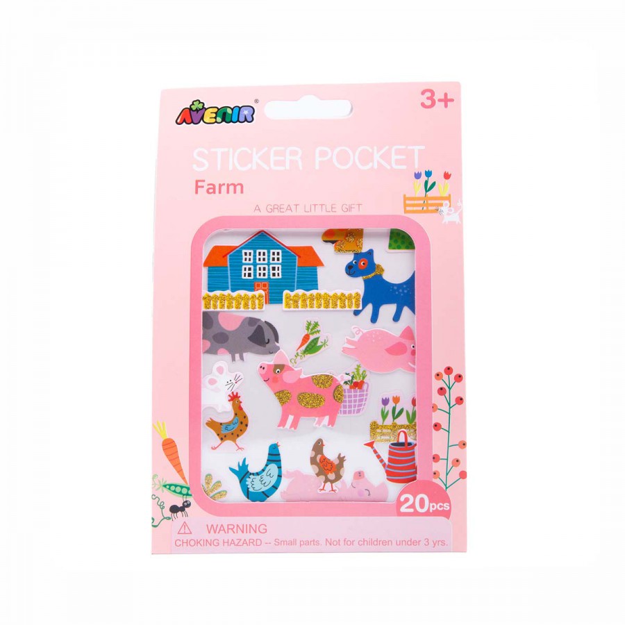 Stickers Pocket de la Granja Avenir