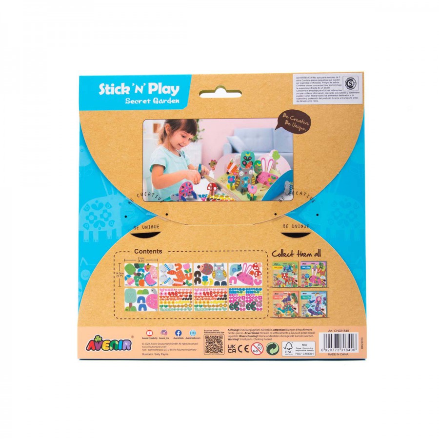 Stick and Play Secret Garden Avenir