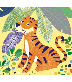 Libro de la Jungla para Colorear Avenir