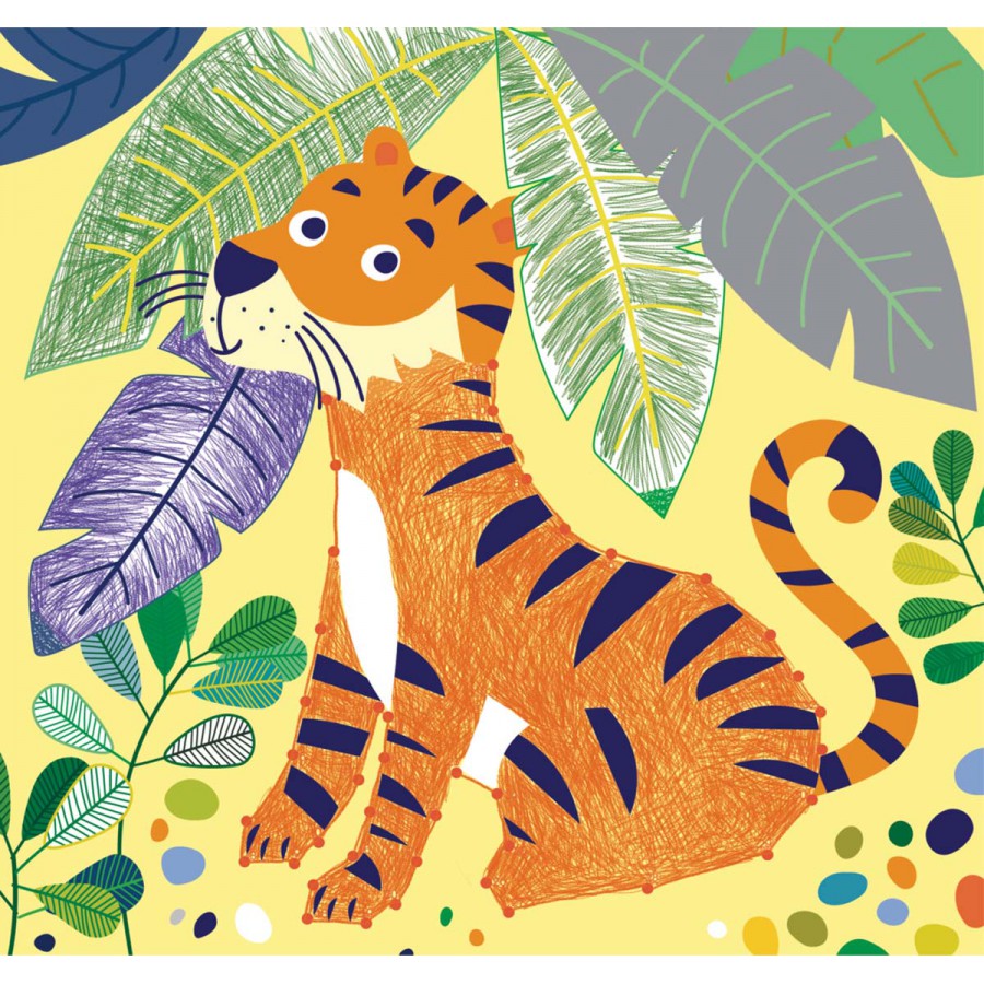 Libro de la Jungla para Colorear Avenir