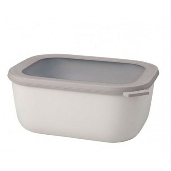 Multi bowl rectangular 3000 ml - nordic white