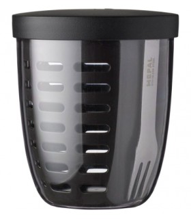 Recipiente para frutas y verduras ellipse 600 ml - nordic black