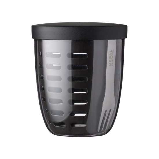 Recipiente para frutas y verduras ellipse 600 ml - nordic black