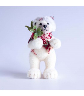 Adorno de Oso Polar Parado 26 cm Alparamis