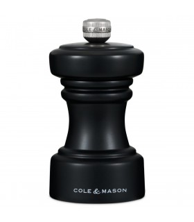 Salero 104mm Black Wood