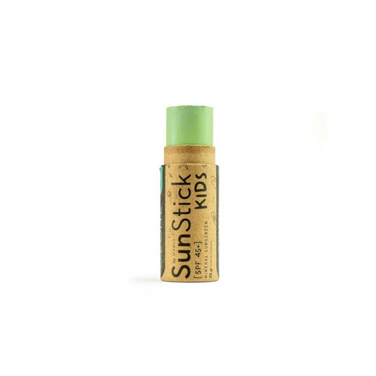 Protector Solar Mineral Físico FPS 45+ Sunstick Verde - Kids