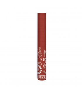 Mantel 118 x 500 cm Hygge Symbols Red