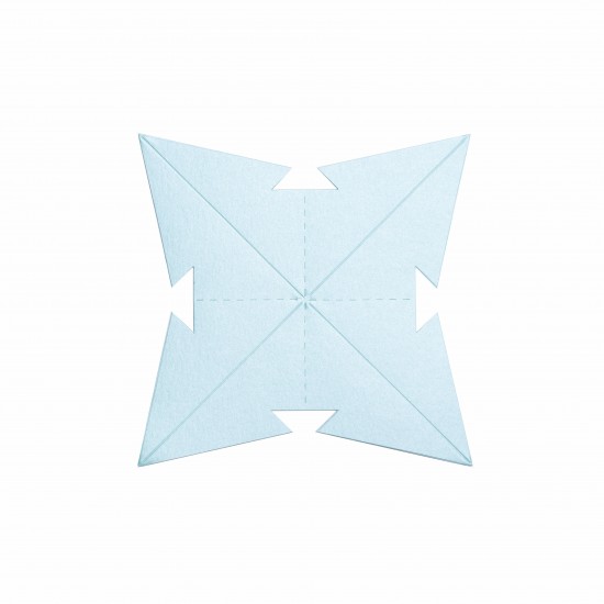 Estrella para Armar 28 cm Verde