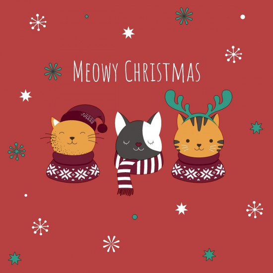 Servilletas 33 x 33 cm Moewy Xmas