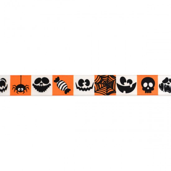 Cinta Halloween Creepy 2.5 cm x 10 m