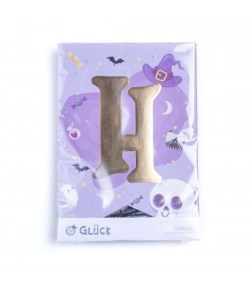 Guirnalda de Banderines Violetas XL Halloween