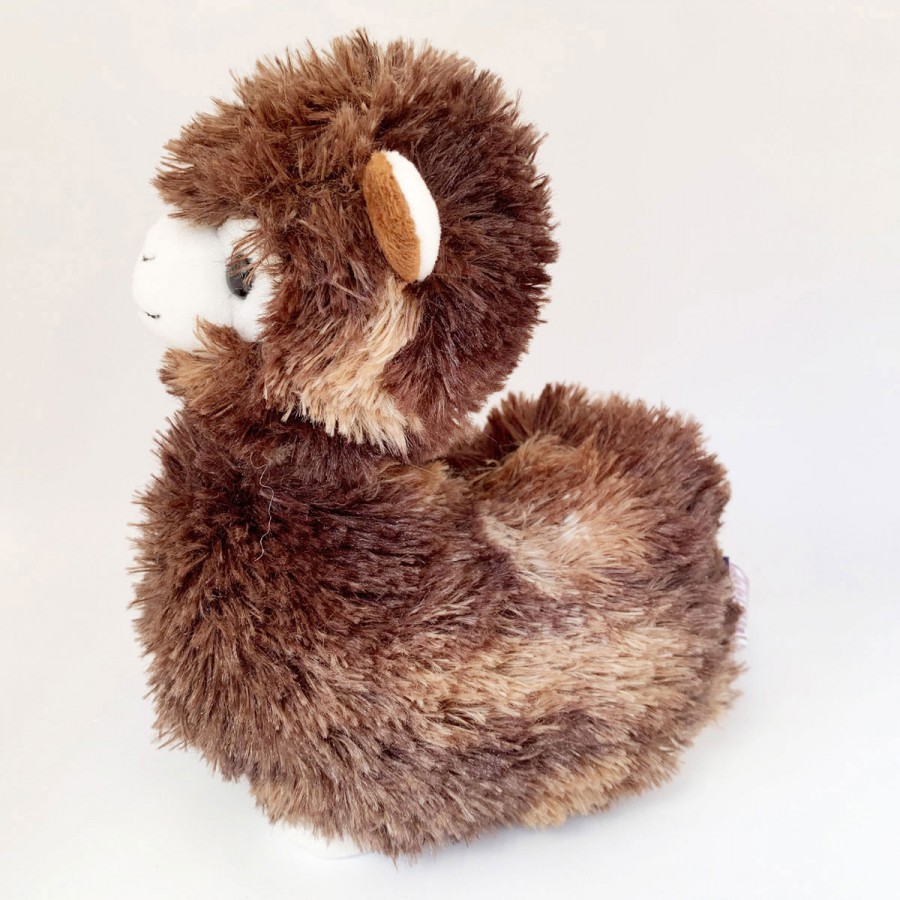 Peluche Térmico Llama Marrón Fur Buddies
