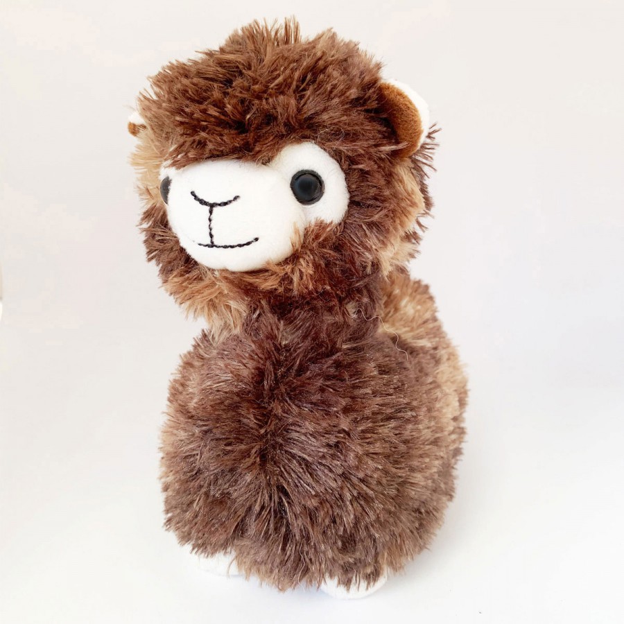 Peluche Térmico Llama Marrón Fur Buddies