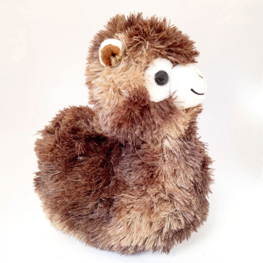 Peluche Térmico Llama Marrón Fur Buddies