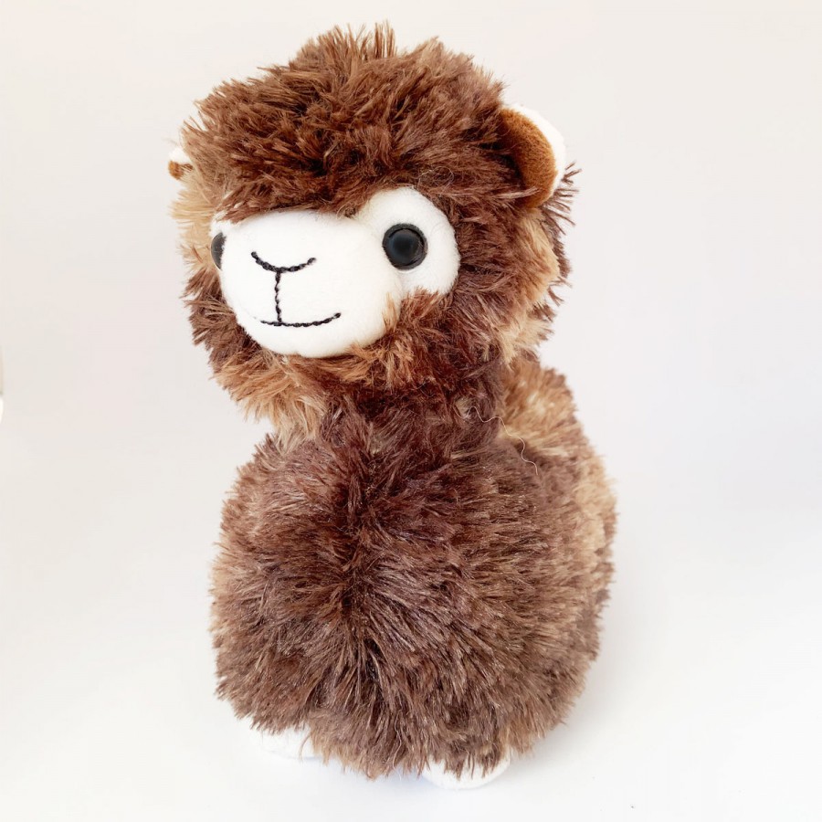 Peluche Térmico Llama Marrón Fur Buddies