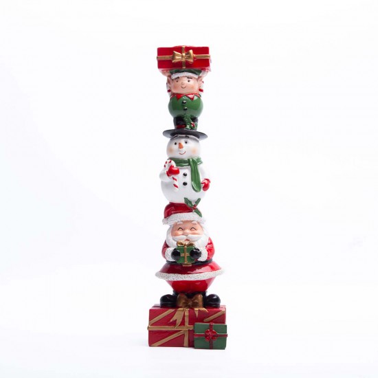 Portavela Navideño 31 cm Alparamis