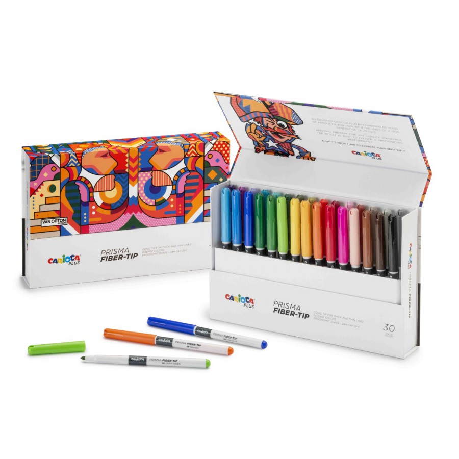 Marcadores Multi Trazo Prisma Carioca Plus x 30