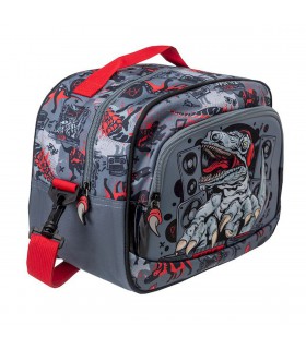 Lunchera School Gang Dino Dj Saurus 12 lt Talbot