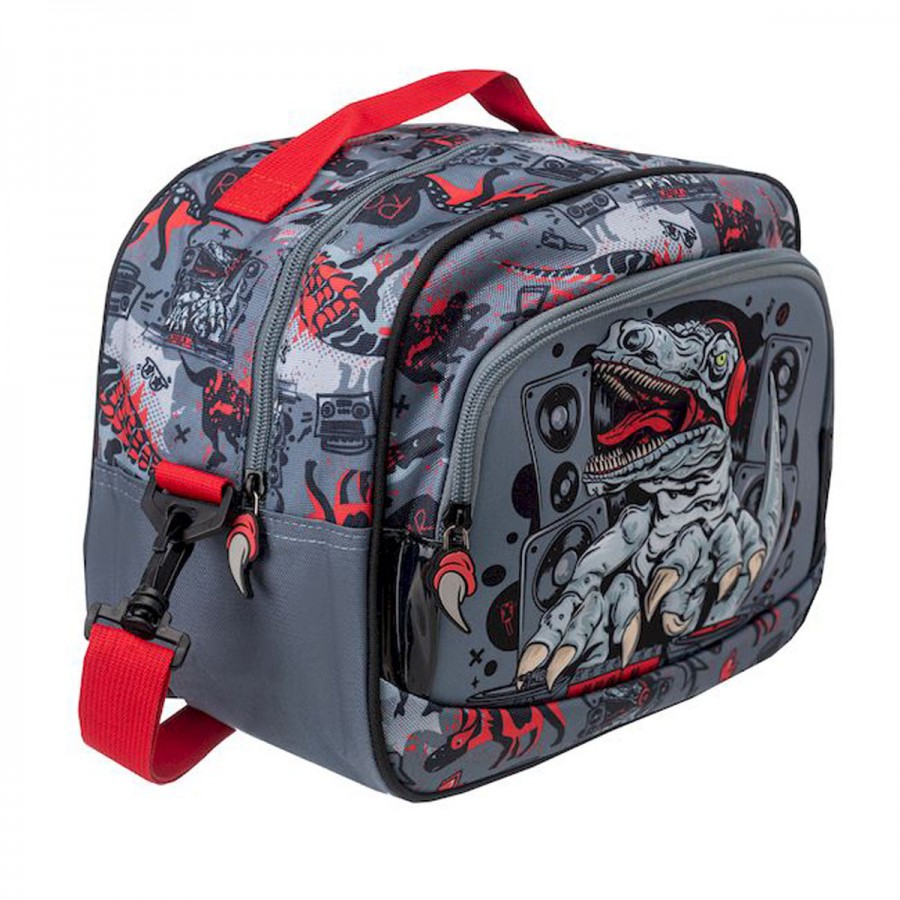 Lunchera School Gang Dino Dj Saurus 12 lt Talbot