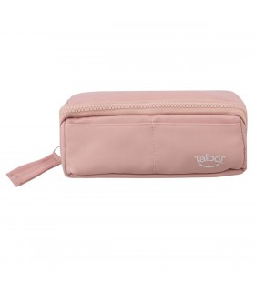 Cartuchera con 1 Cierre Minimal Rosa 1 lt Talbot