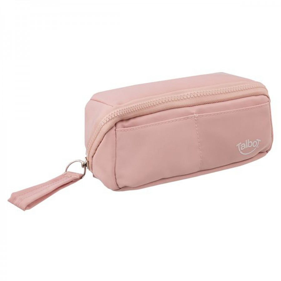 Cartuchera con 1 Cierre Minimal Rosa 1 lt Talbot