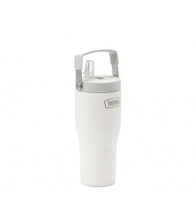 Vaso Térmico con Asa y Sorbete Thermos Classic 850 ml Blanco