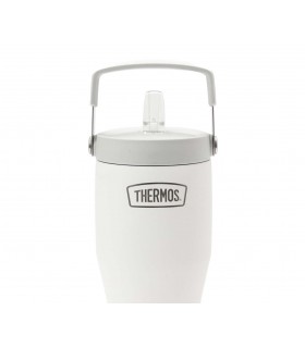 Vaso Térmico con Asa y Sorbete Thermos Classic 850 ml Blanco