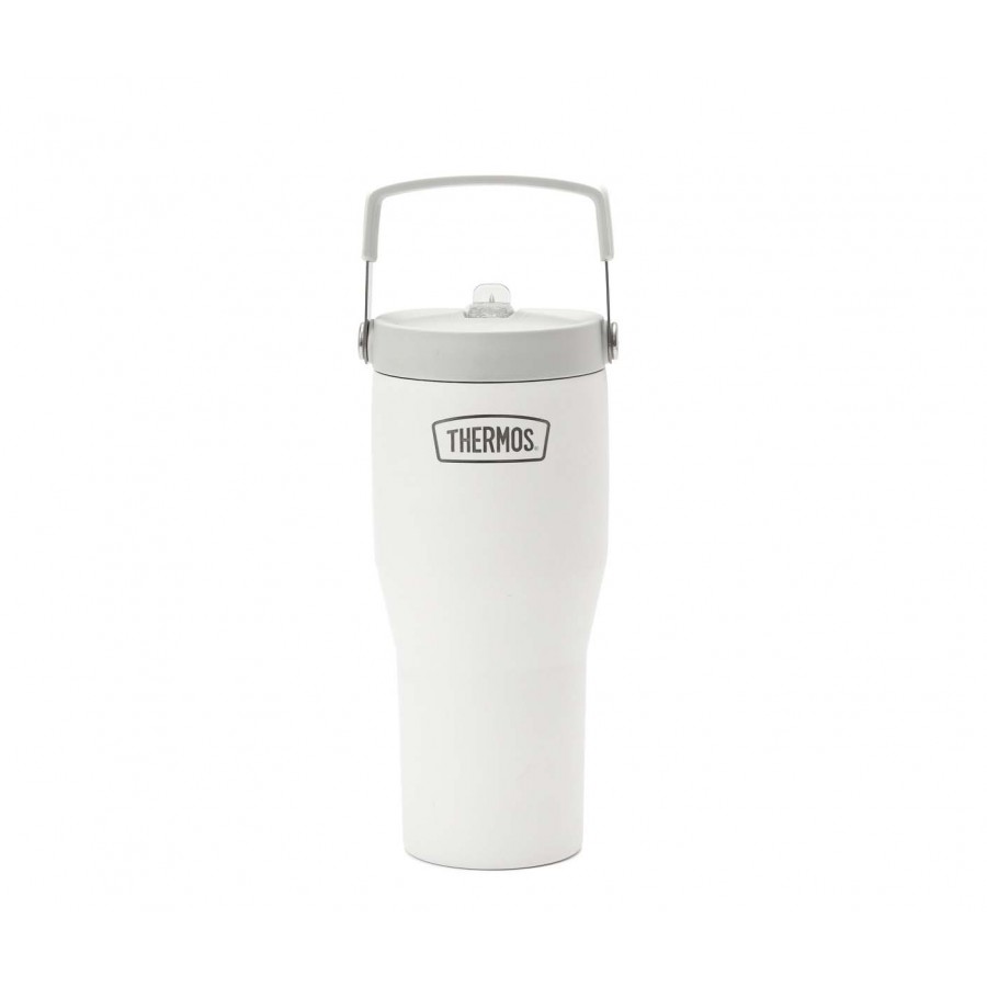 Vaso Térmico con Asa y Sorbete Thermos Classic 850 ml Blanco