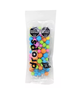 Drops Sprinkles Comestibles Mix Perlas Neon 30g Pastelar