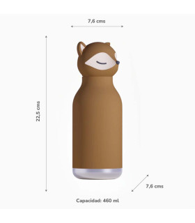 Botella Térmica Bestie Fox 460 ml Asobu