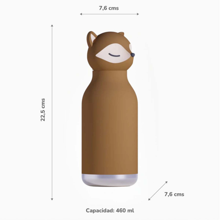 Botella Térmica Bestie Fox 460 ml Asobu