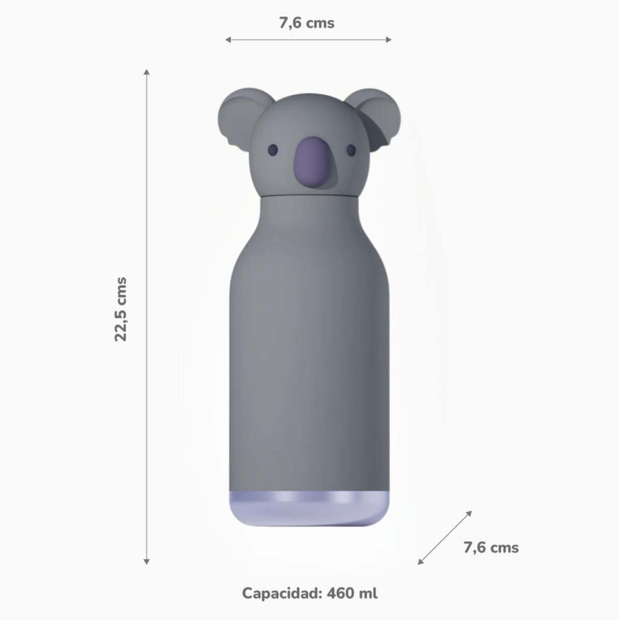 Botella Térmica Bestie Koala 460 ml Asobu