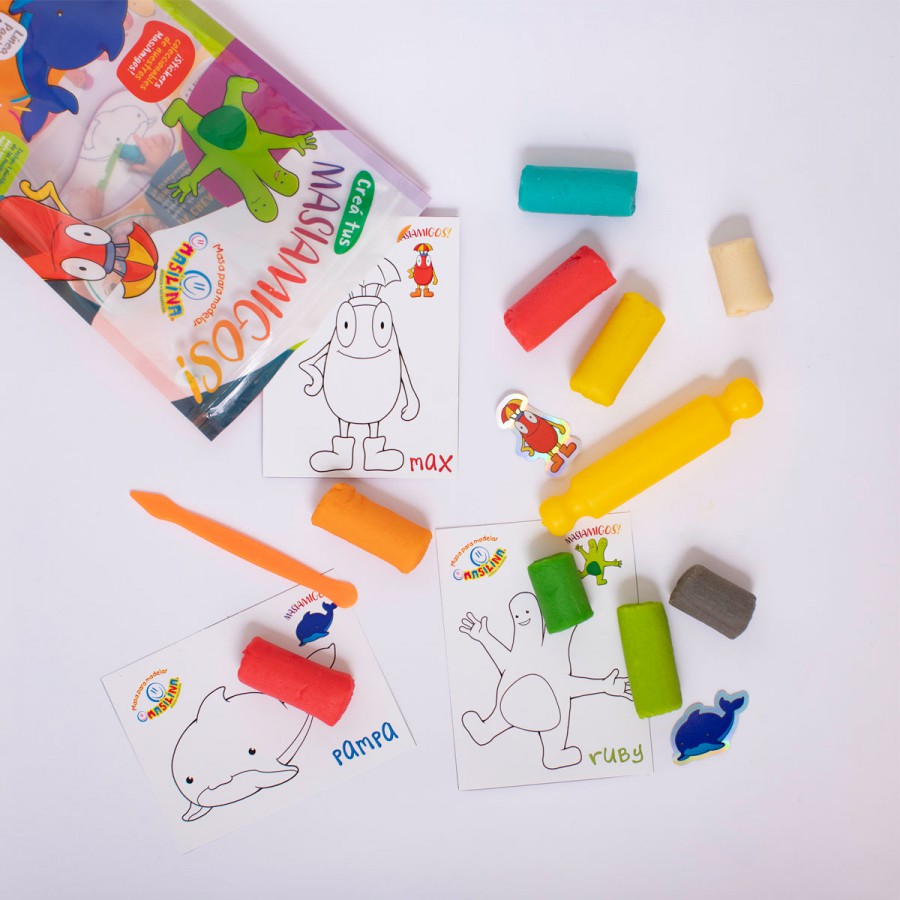 Set de Masas para Moldear Masiamigos - Modelo 2