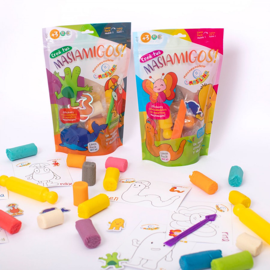 Set de Masas para Moldear Masiamigos - Modelo 2
