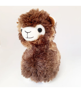 Peluche Térmico Llama Marrón Fur Buddies