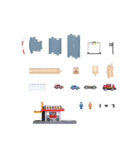 Pista de Carreras de Juguete Hape