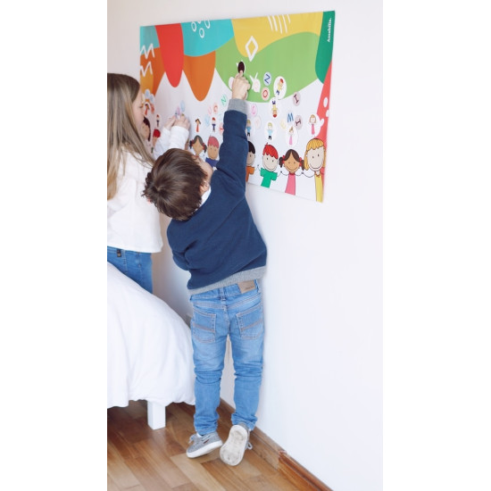 Kit MagBanner Con Fichas Mis Amigos