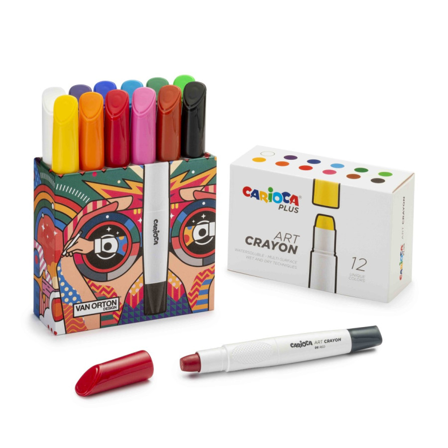 Crayón Artístico Carioca Plus x 12