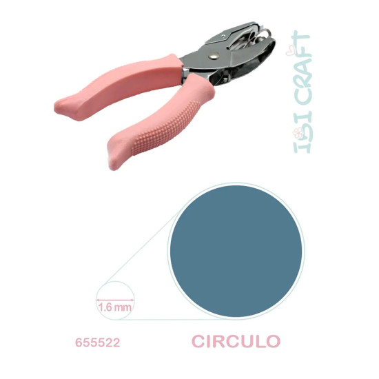 Perforadora Pinza Círculo 1.6 mm Ibicraft