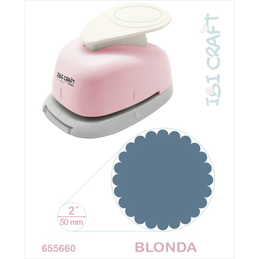 Perforadora Artística 50 mm Blonda Ibicraft