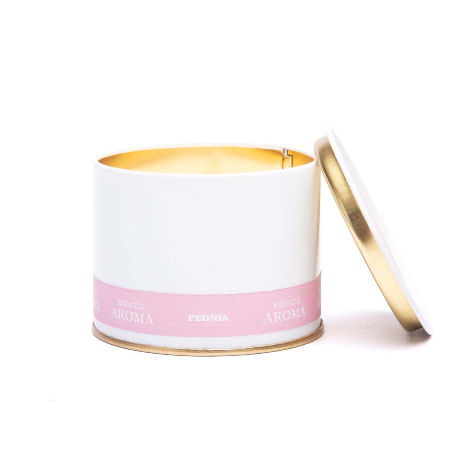 Vela Viajera 130 g Edición Limitada Peonia Espacio Aroma