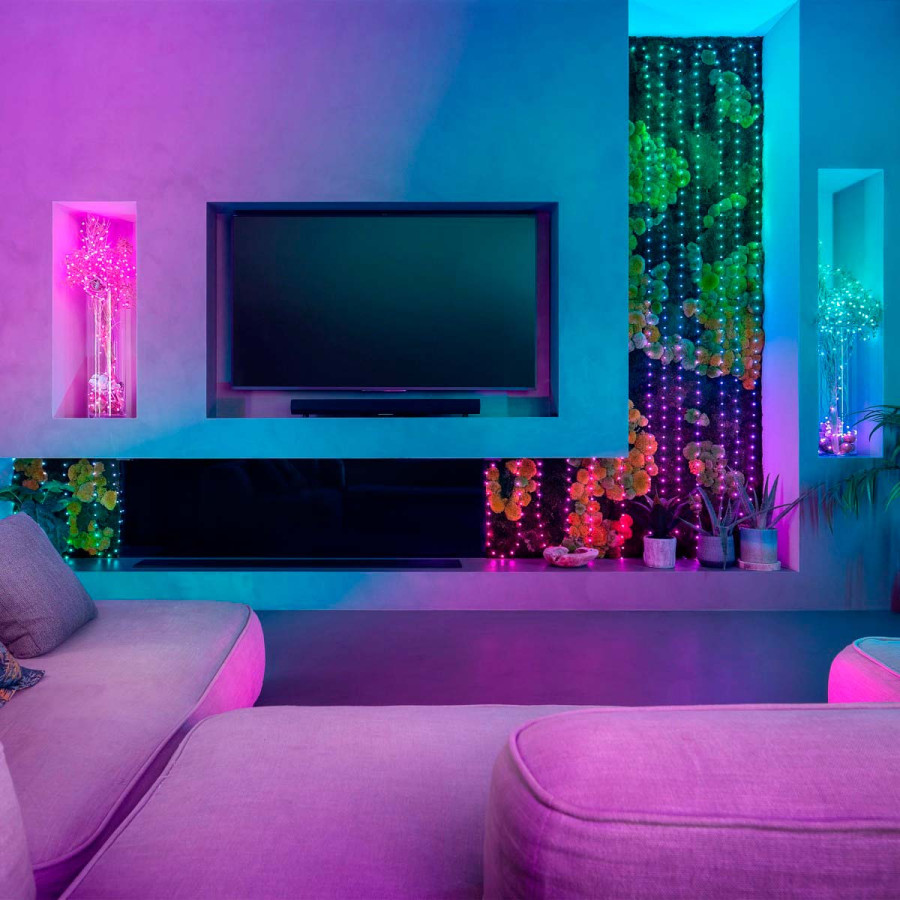 200 Luces LED Decorativas Inteligentes Candies Pearls RGB USBC Twinkly