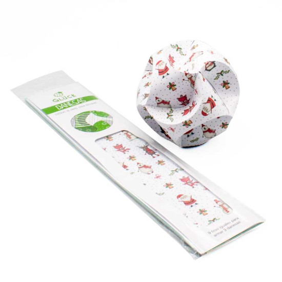 Danesa chica Santa y sus amigos para armar x 3